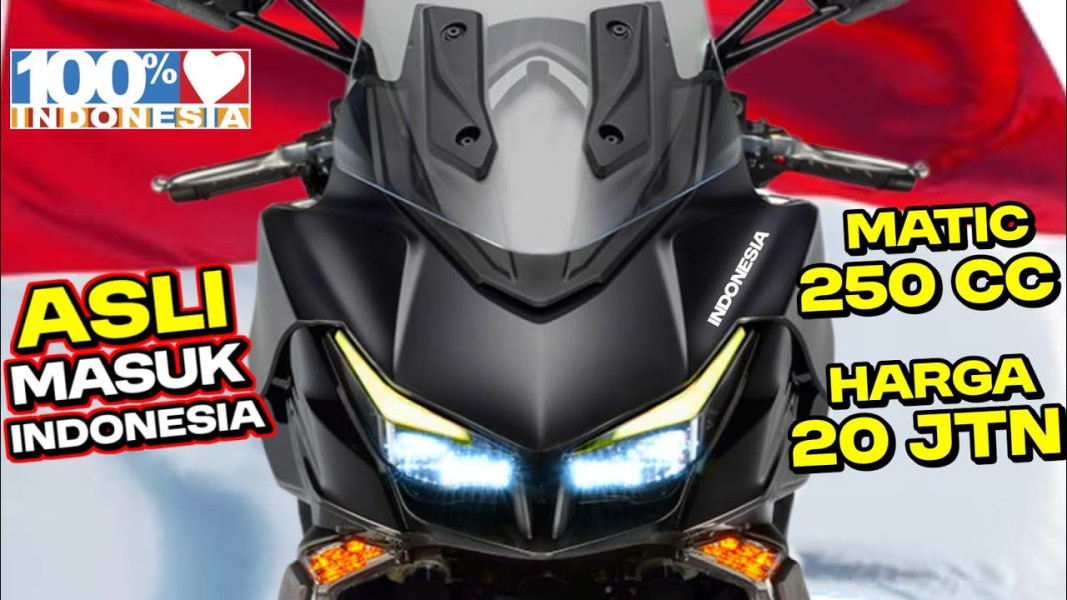 MATIC 250CC Terbaru dengan Harga 20 Jutaan, Kalahkan Nmax Turbo dan Honda PCX 2025!