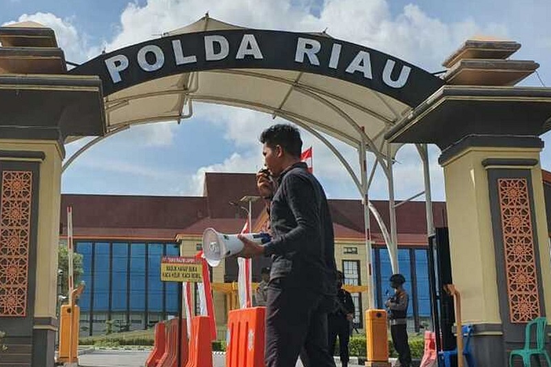 Pemuda Pancasila Polisikan Suparman ke Polda Riau, Desak CCTV Dibuka