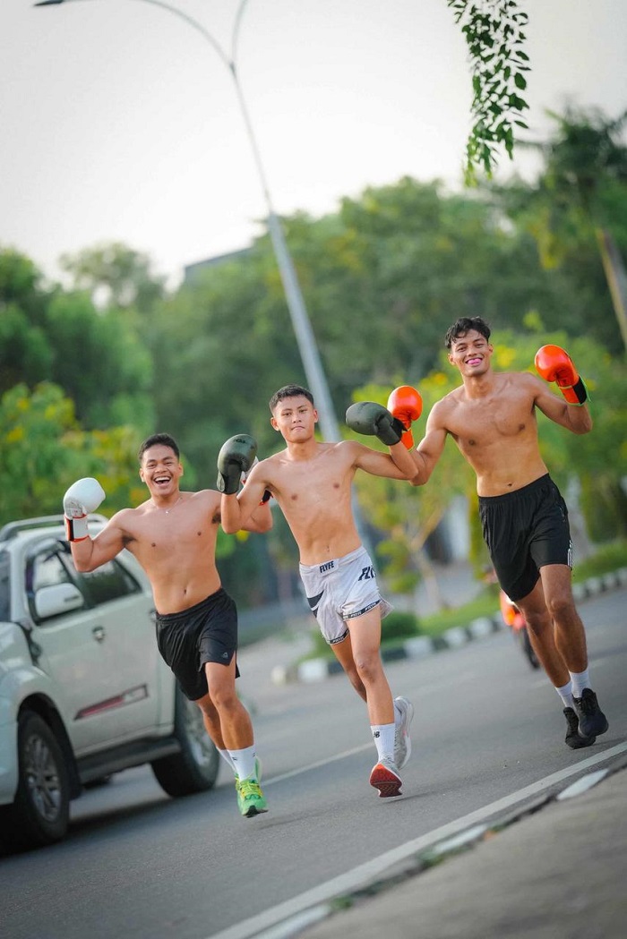 Hadapi Kelas Elit di Rookie Fight Jakarta, Petinju Pekanbaru Alvi Arfaniar Optimis Menang