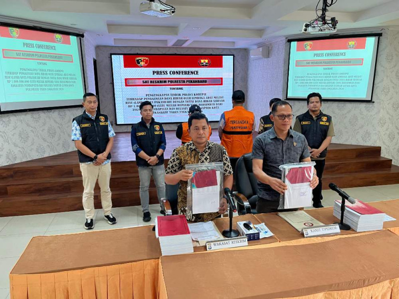 Polresta Pekanbaru Selidiki Dugaan Korupsi Dana Hibah LAMR Pekanbaru