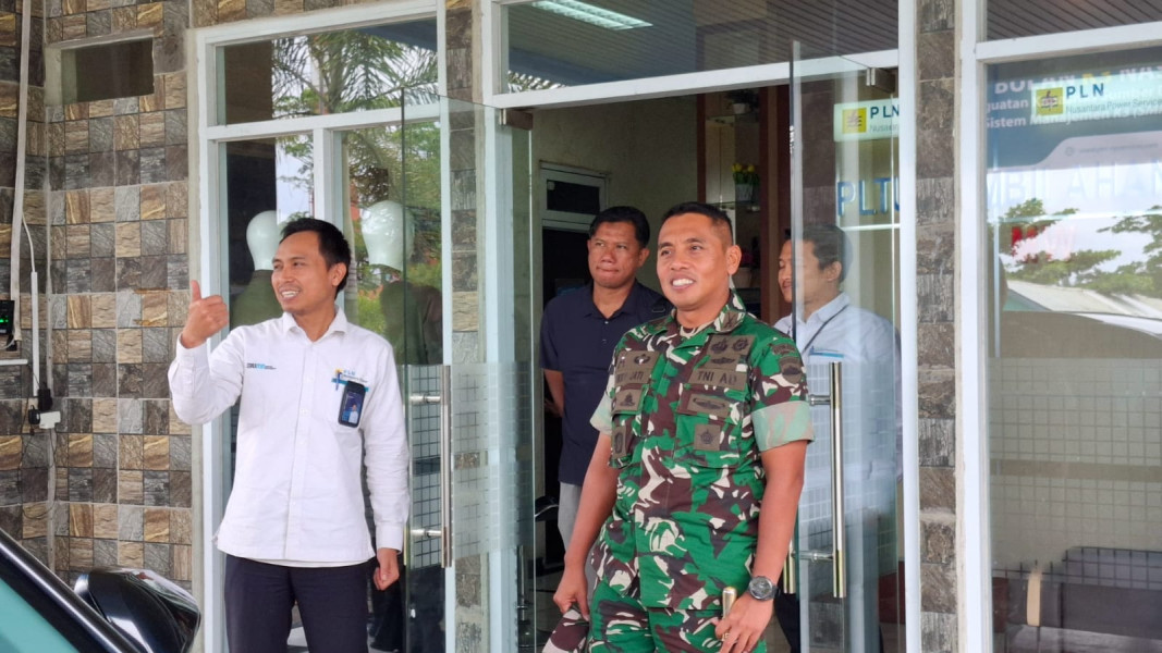 Pererat Silaturahmi, Dandim 0314/Inhil Kunjungi PLTU Tembilahan