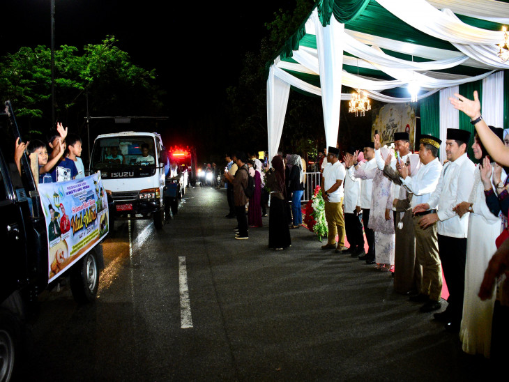 Suasana Khidmat Pawai Takbir dan Kepedulian Sosial Mewarnai Idul Adha 1447 H di Kabupaten Kampar