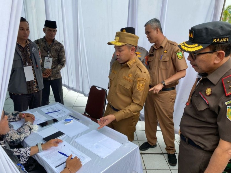 Gubernur Abdul Wahid Pantau PSU Pilkada Siak, Ingin Proses Demokrasi Berjalan Lancar