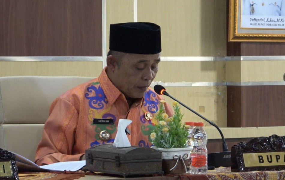 Gas Pembangunan Skala Prioritas, Bupati Inhil: OPD Bekerja Lemah akan Dievaluasi