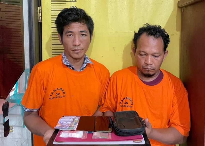 Polres Inhu Ringkus Tersangka Narkoba di Kafe Tasik Juang