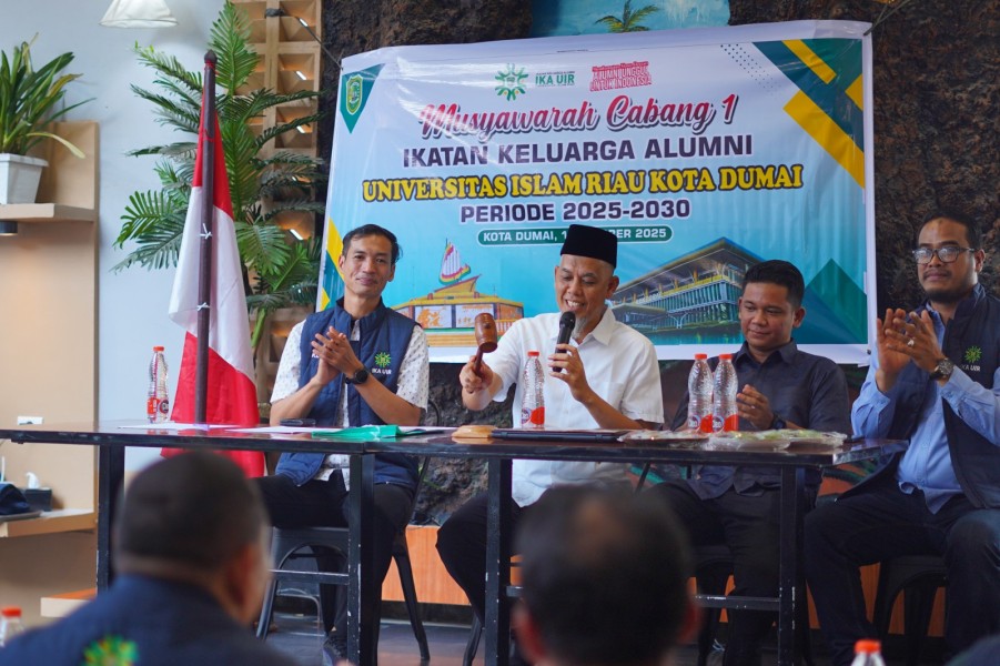 Vincent Nakhodai DPC IKA UIR Dumai,Ini Harapan DPP