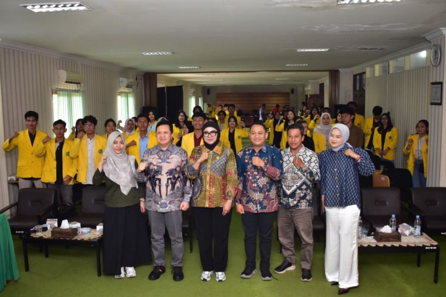 Politisi PDI Perjuangan Dewi Juliani Ajak Mahasiswa Unilak Perkaya Wawasan Konstitusional