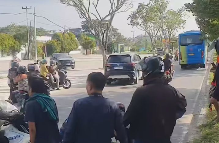 Sopir Bus TMP Tabrak Pelajar Jogging di Pekanbaru, Polisi Dalami Kasus
