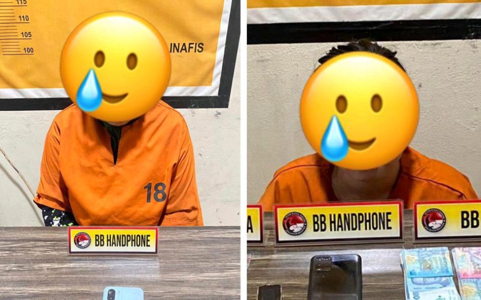 Dua Wanita Cantik di Inhil Jadi Pengedar Narkoba