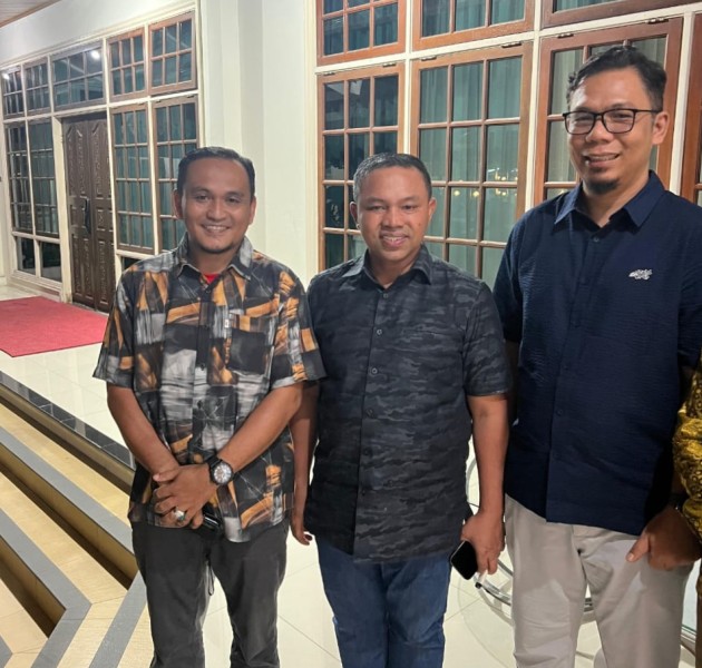 Terima Audiensi Kepala SMAN 1 Teluk Meranti, Gubernur Riau Dukung Berdirinya SMAN di Desa Pulau Muda