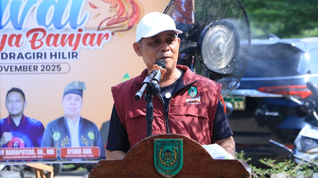 Bupati Inhil Buka Festival Seni Budaya Banjar 2025