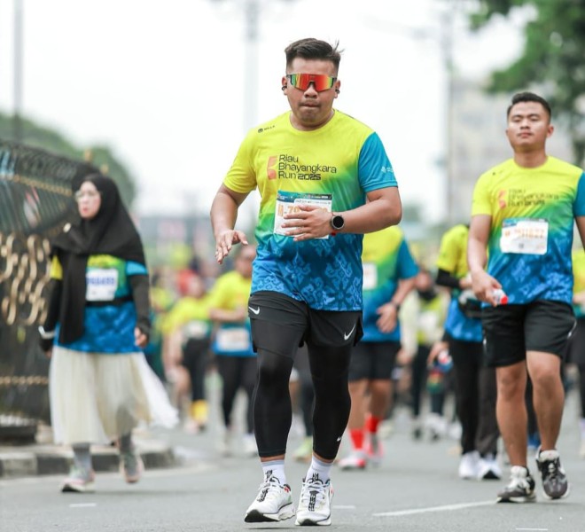 Anggota DPRD Pekanbaru Zulkardi, Dukung Unilak Run 2025
