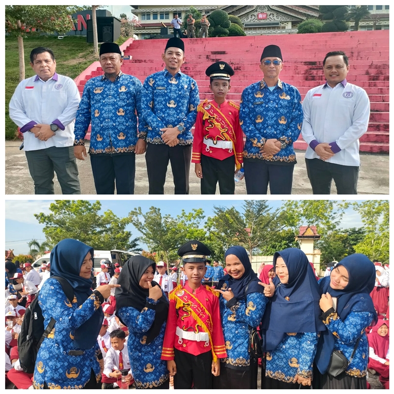 Utusan Siswa SDN 006, Hamdan Ali Rasyid, Sukses Jadi Komandan Upacara di Peringatan HANI 2026
