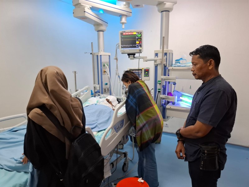 Korban Suami Bakar Istri di Inhu Akhirnya Meninggal