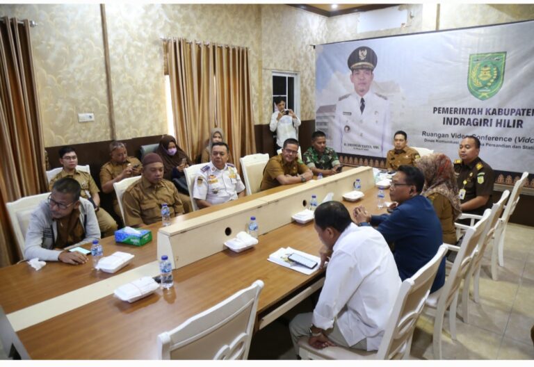Pj Bupati Inhil Ikuti Rakor Pengendalian Inflasi Daerah Bersama Kemendagri