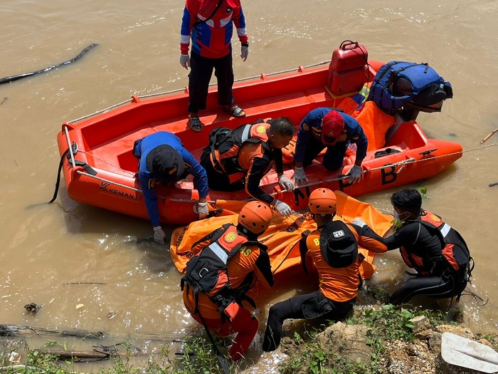 Terseret 10 Kilometer, Petugas PNM yang Hilang di Sungai Indragiri Ditemukan Meninggal Dunia