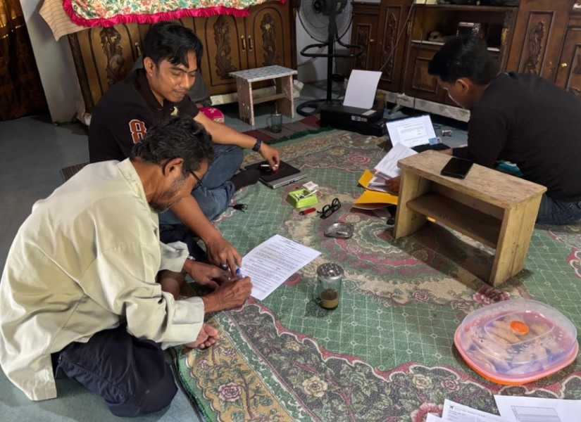 Polres Pelalawan Jemput Bola, Kakek Daim Menjemput Keadilan Tanpa Harus Pergi Jauh