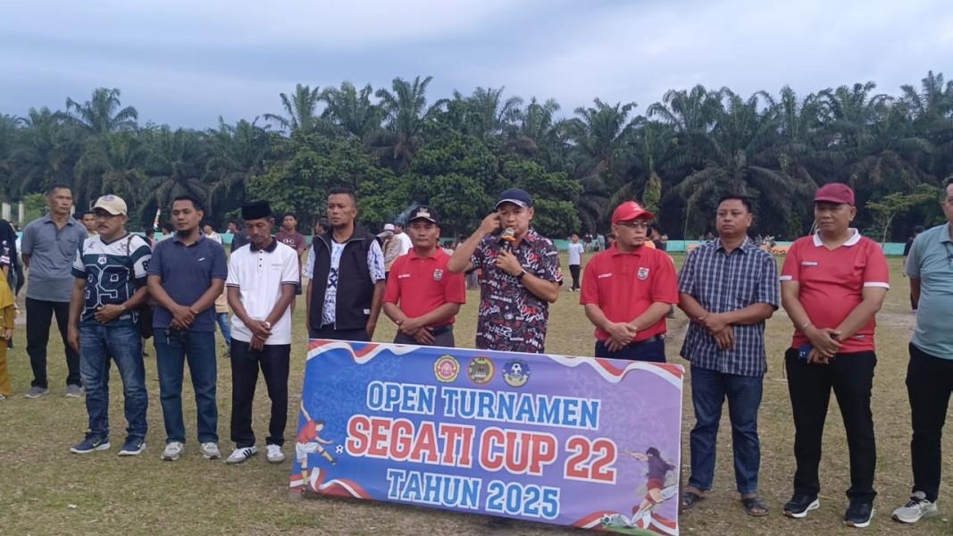 Wakil Bupati Pelalawan: Segati Cup 22 Bukti Sportivitas dan Kebersamaan Warga