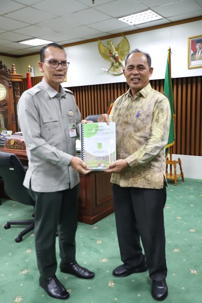 Bupati Inhil Temui Sekjen Kementan Bahas Penguatan Sektor Pertanian, Perkebunan, dan Peternakan