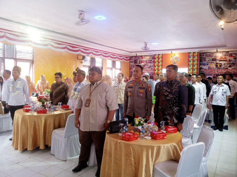 Pasi Intel Kodim 0314/Inhil Hadiri Sertijab dan Pisah Sambut Kalapas Kelas IIA Tembilahan