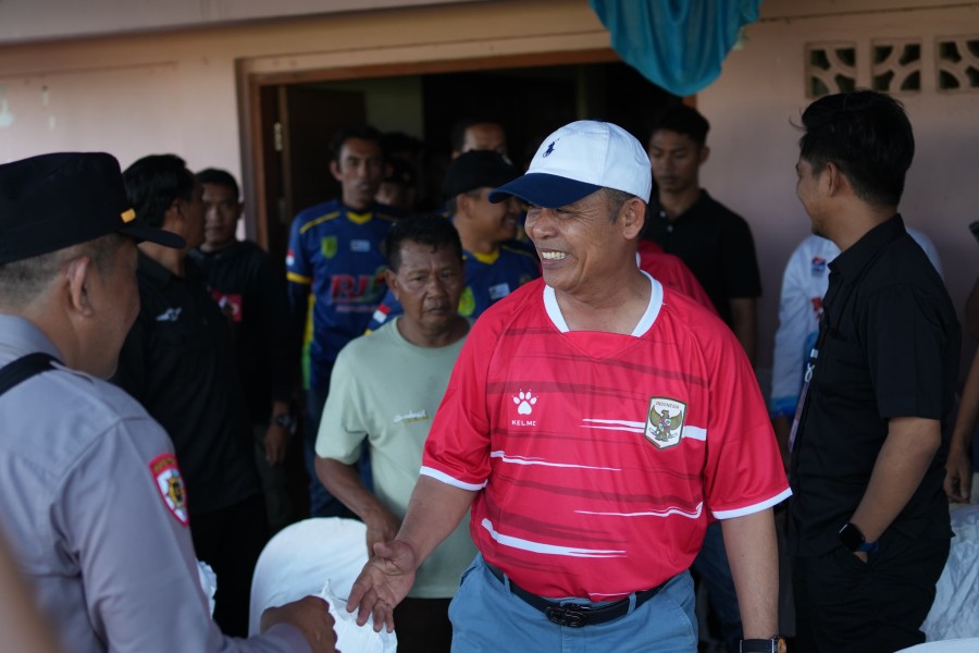 Saksikan Laga Final Bupati CUP 2026, Bupati Dorong Perbaikan Stadion Sungai Beringin