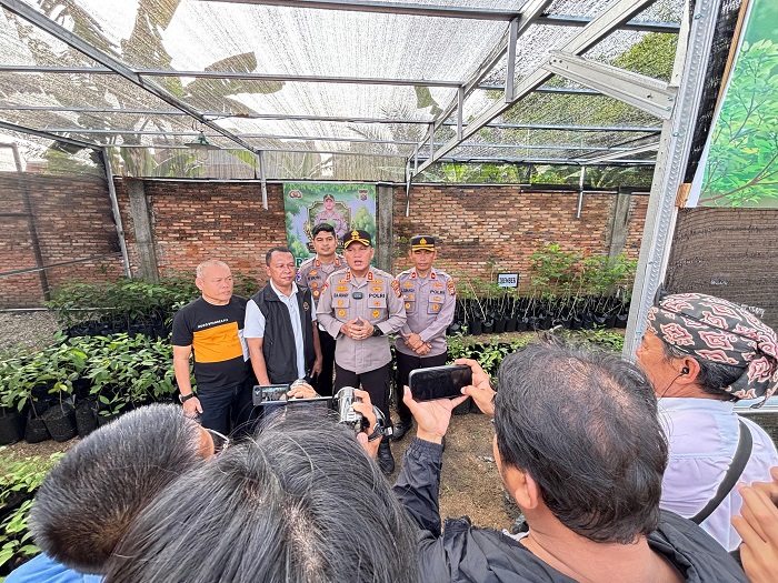 Menabung Oksigen di Kantor Polisi, Gaya Green Policing Polres Inhu dan Ujian Konsistensi