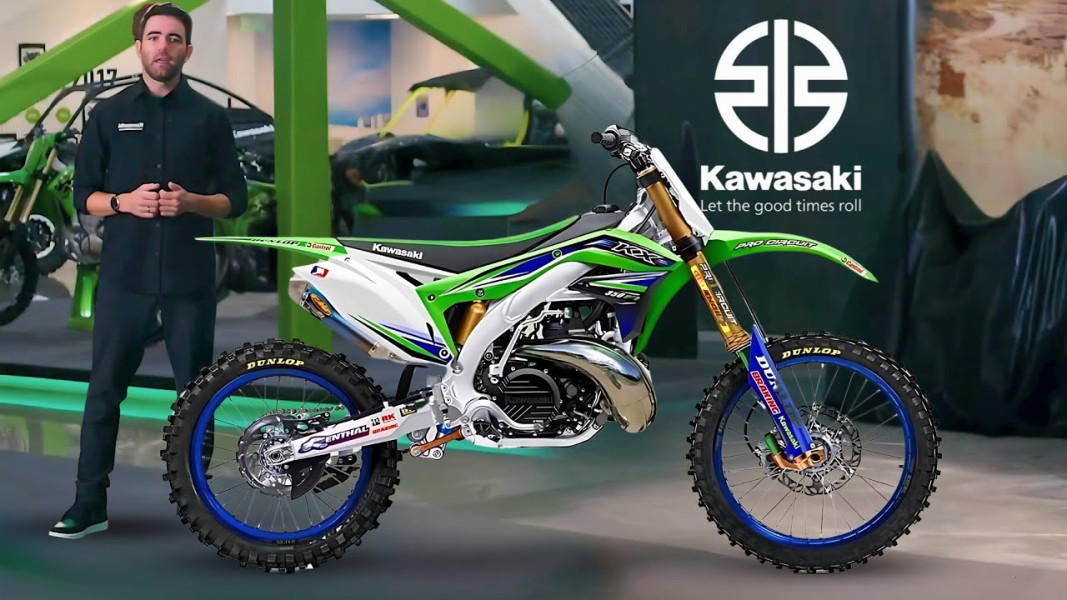 Motor Trail 2-Tak Comeback! Kawasaki KX350 2025 Siap Guncang Pasar