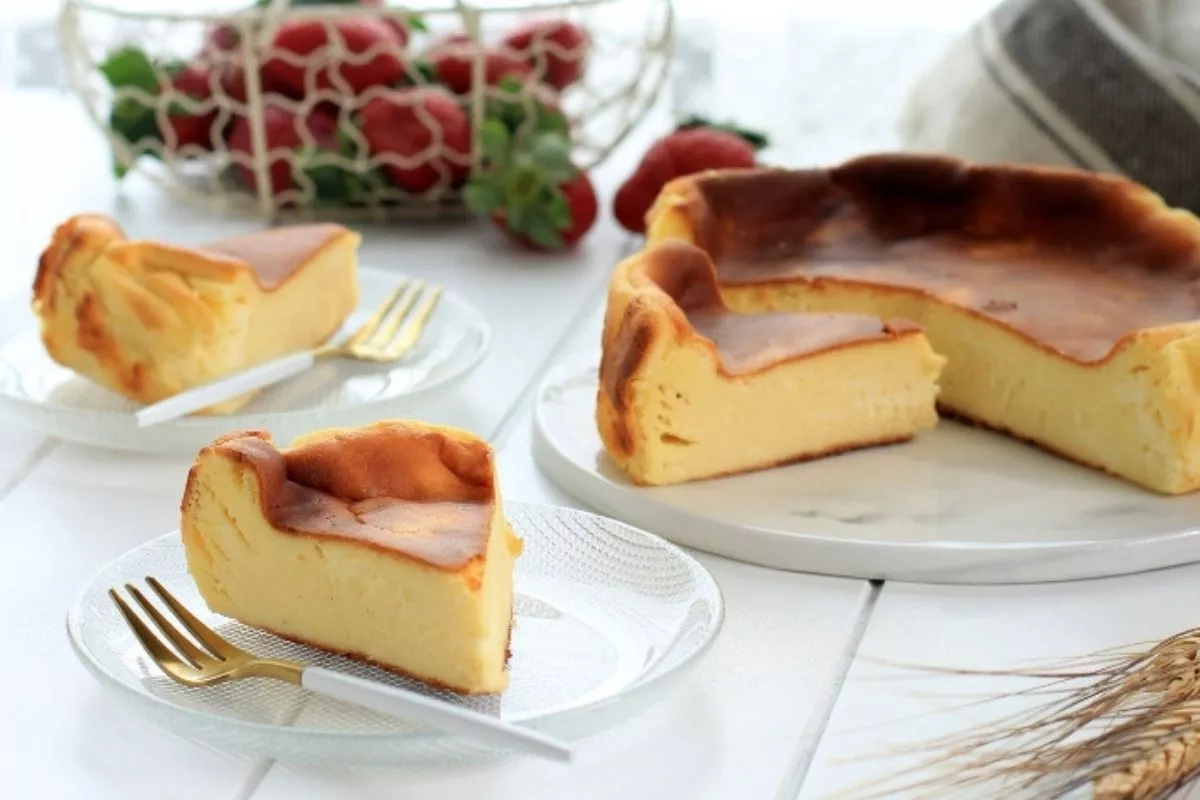 Resep Burnt Cheesecake Takaran Sendok Rumahan Termudah Bagi Pemula