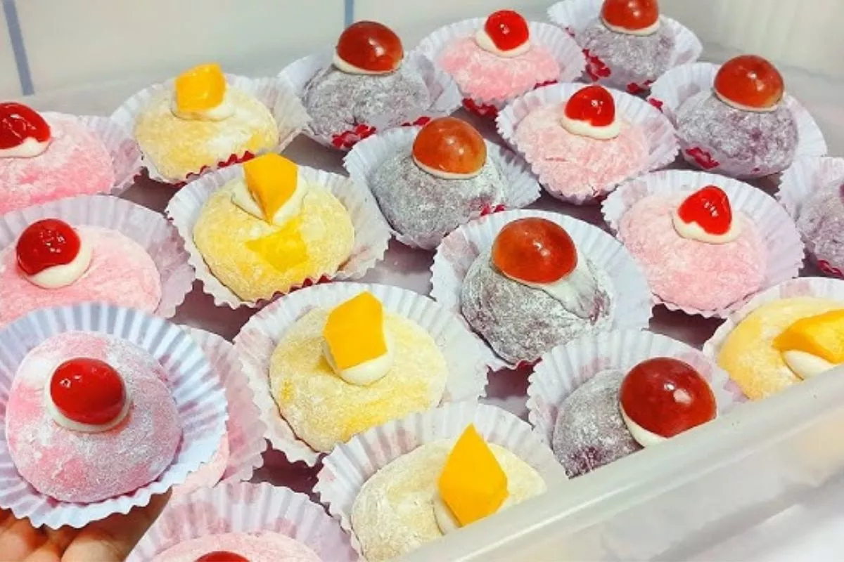 Viral di Tiktok! Rahasia Kulit Kenyal Cara Membuat Mochi Daifuku
