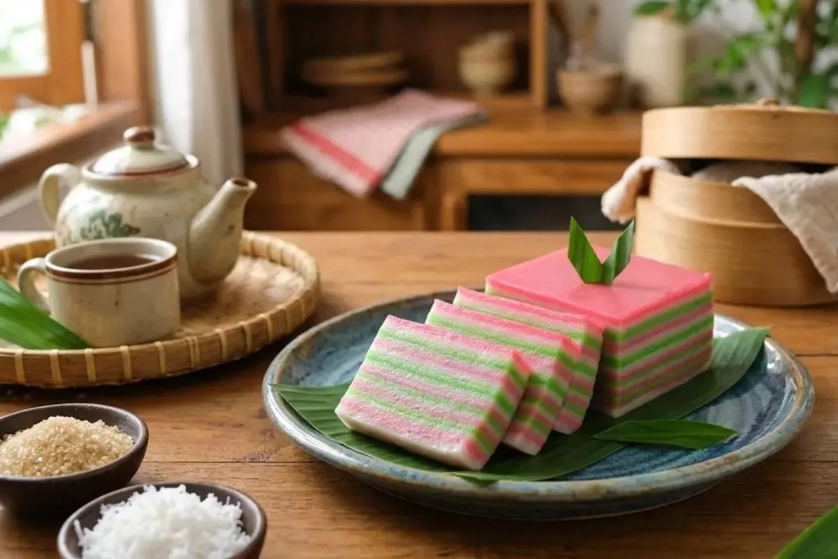 Gak Nyangka! Ini Rahasia Membuat Lapis Tepung Beras Kenyal Anti-Gagal