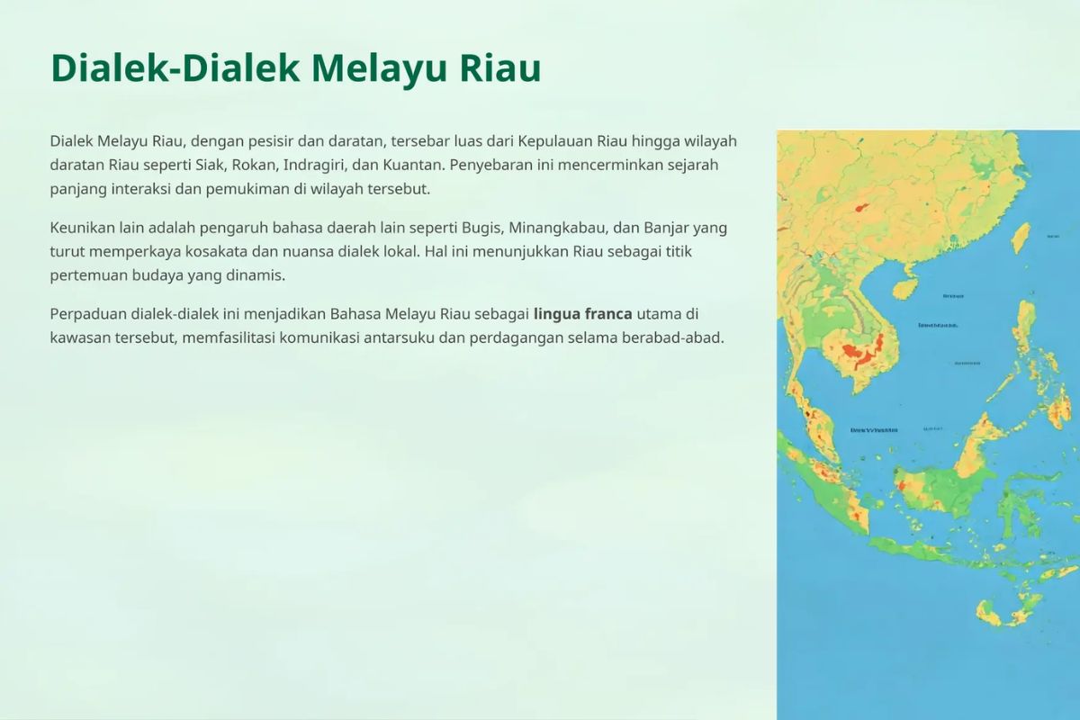 Bahasa Melayu Kepulauan Riau: Dialek, Sejarah, dan Ciri Khas