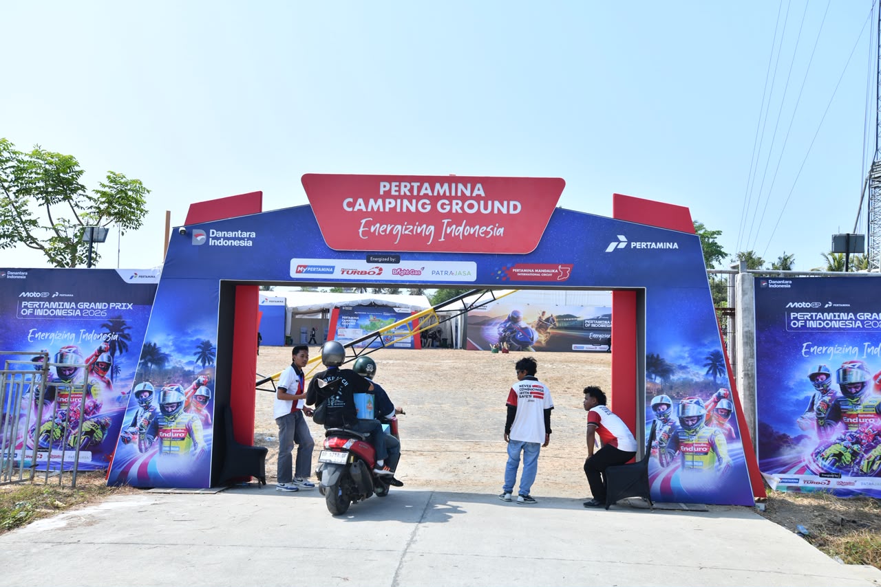 Camping Ground Pertamina Berlanjut Manfaatnya usai Balapan