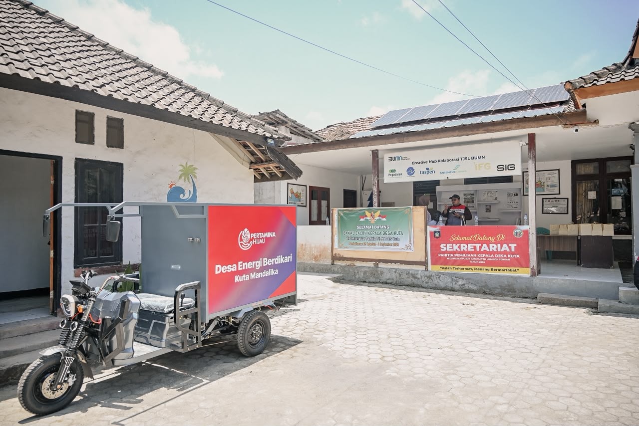 Sampah Anorganik Warga Mandalika Kini Bernilai Jual