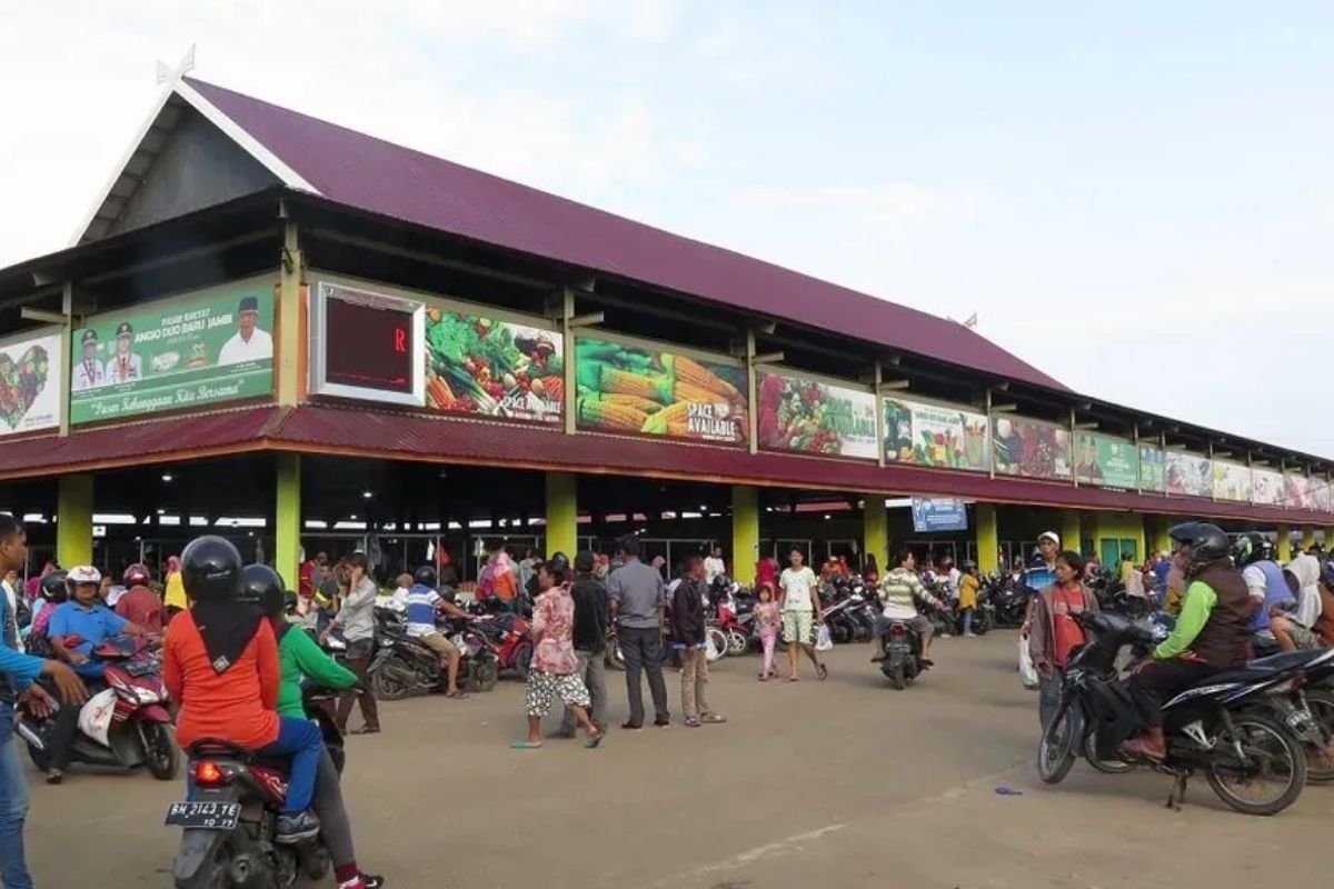 Pasar Angso Duo: Jantung Ekonomi Jambi seluas 56.404 m² yang Menyimpan Sejarah dan Denyut Rakyat