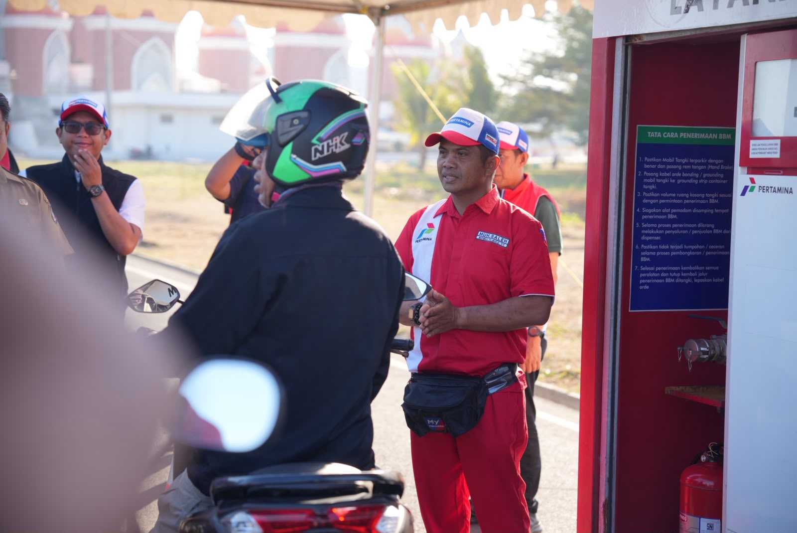 SPBU Modular CPI Layani Pertalite Roda Dua, Perkuat Koordinasi Lapangan