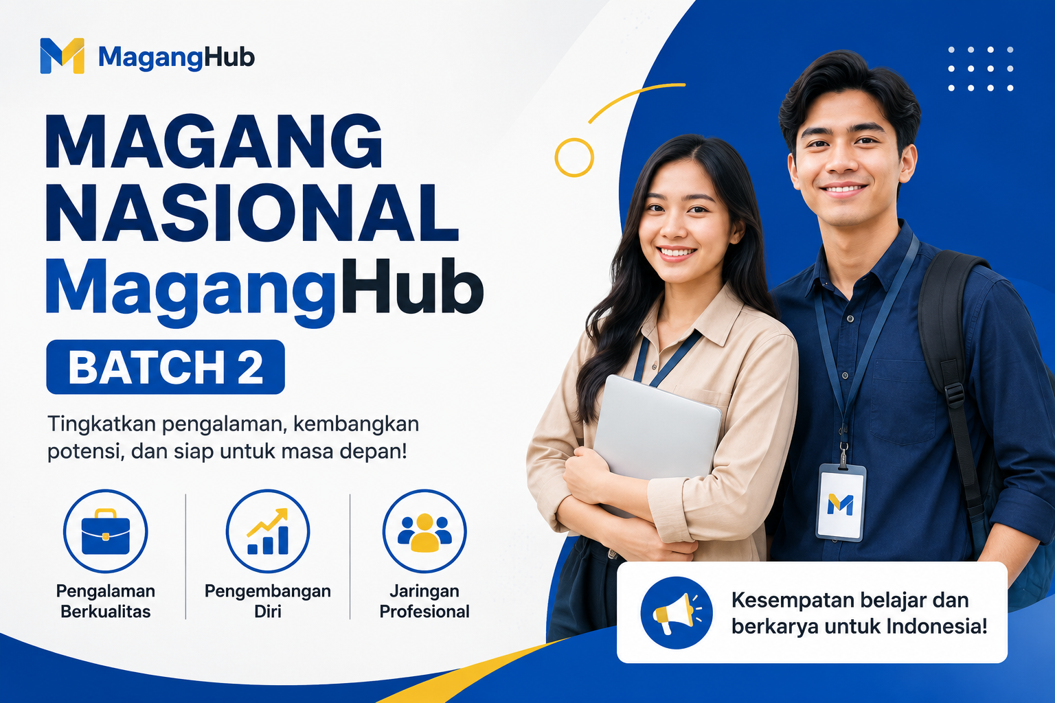 Daftar Magang Nasional 2026 Batch 2, Berlangsung 3-8 September