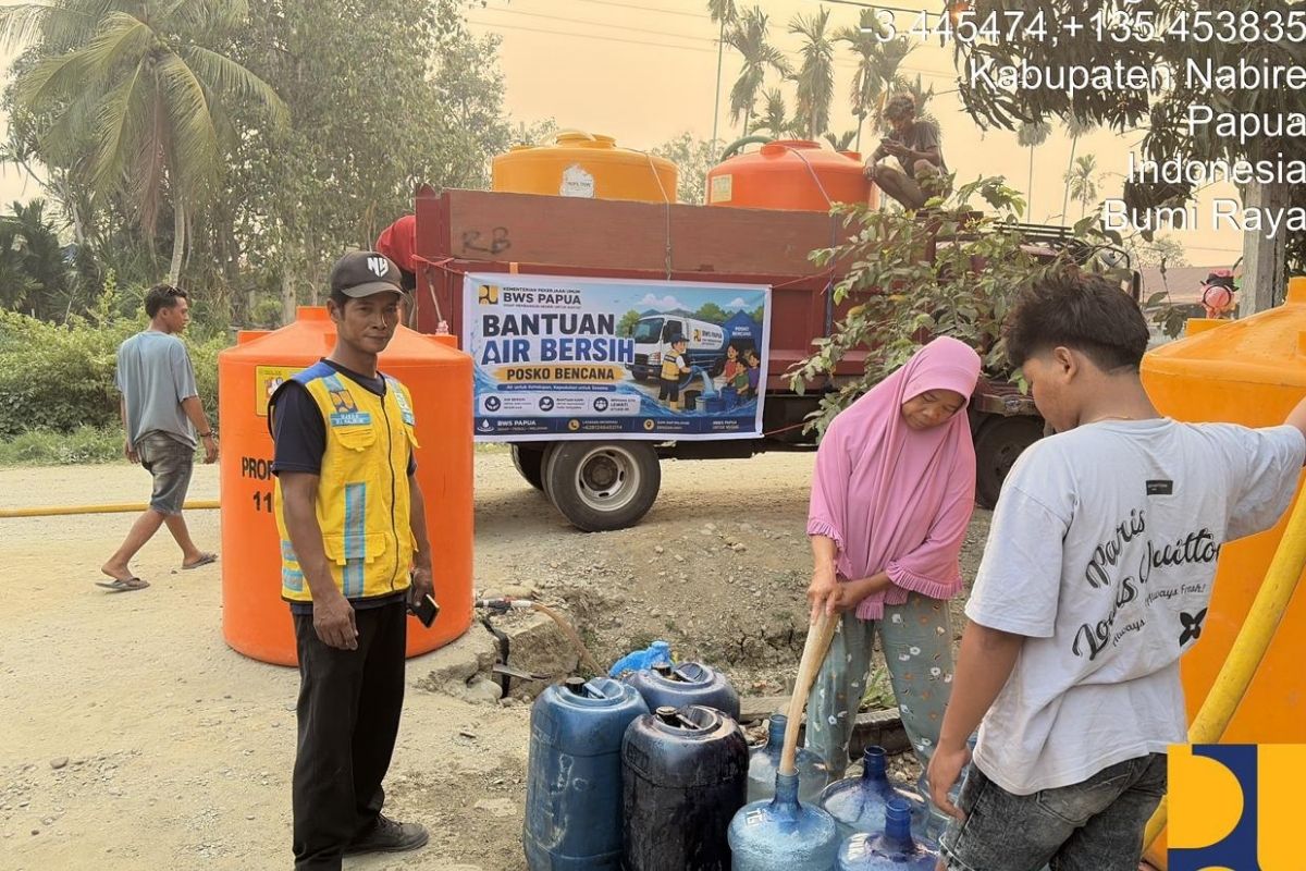 Menteri PU Dody Hanggodo Dukung Warga Nabire yang Kesulitan Air Bersih